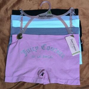 Juicy Couture Women's Panties - Black, Gray, Blue, Pink
